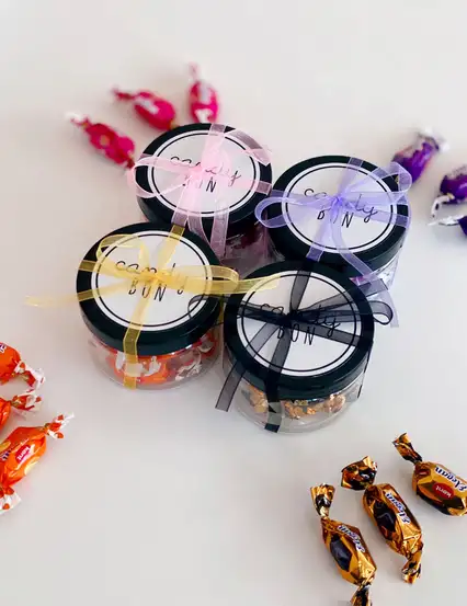 Candybon Kent Elegan Turuncu Portakallı Bayram Şekeri