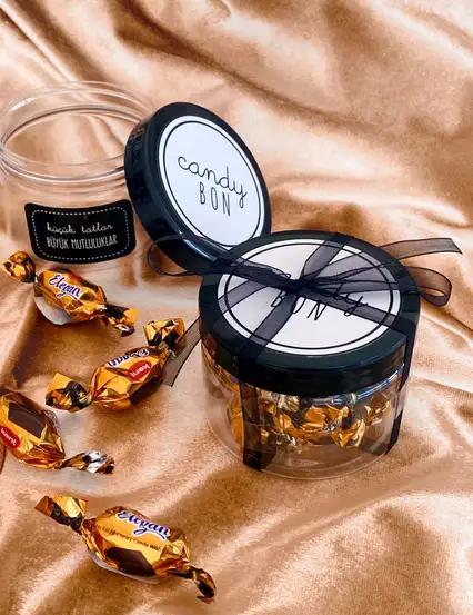 Candybon Kent Elegan Çikolata Dolgulu Gold Bayram Şekeri