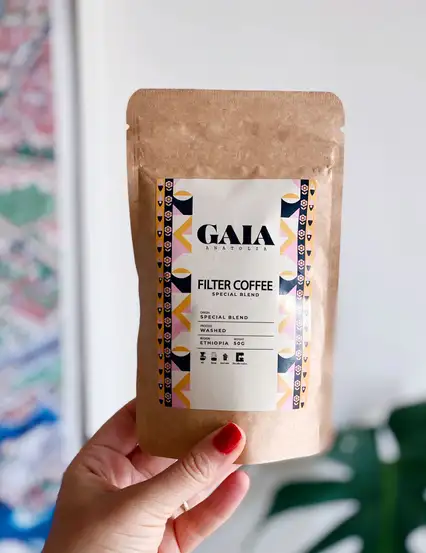 Filtre Kahve - Etnik Special Blend Gaia Filter Coffee 50 gr.