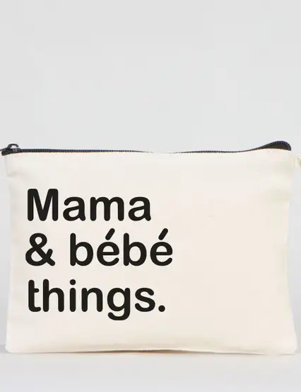 Mama & Bebe Things Anneye Hediye Makyaj Çantası Clutch Kalemlik