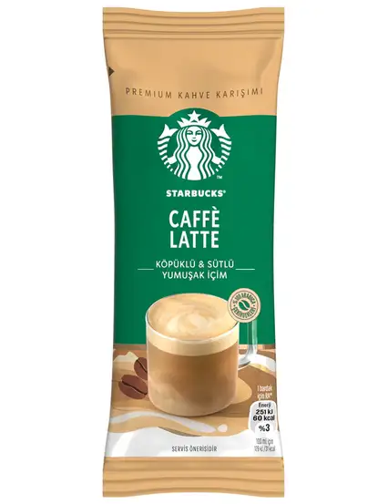 Starbucks Latte Premium Kahve Karışımı Tek İçimlik
