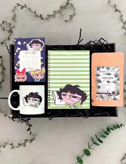 Powerpuff Girls Uykusuz Buttercup Hediye Kutusu Seti