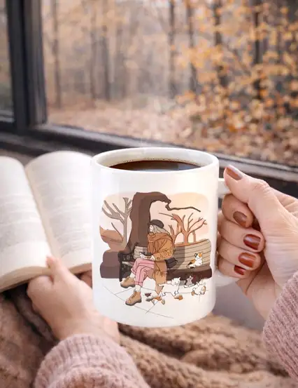 Kedisever Kadına Hediye Kupa Bardak