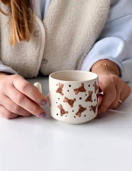 Teddy Bear Ayıcık Hediye Kupa Fincan