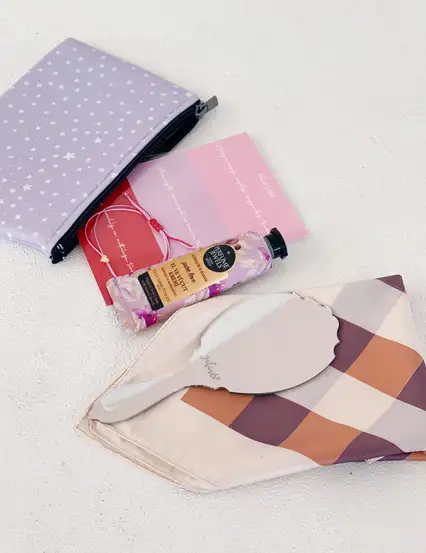 Pastel Renkler Küçük Mutluluklar Kadına Bakım Hediye Seti