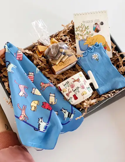 Kedili Hediye Kutusu Seti