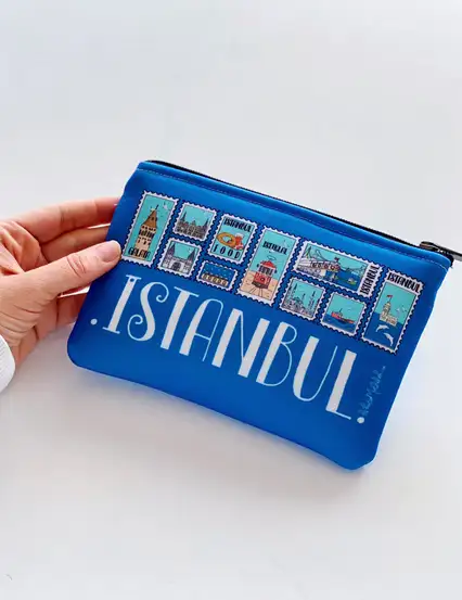 İstanbul Makyaj Çantası Clutch - To Remember Series