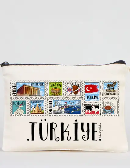 Türkiye Hediye Clutch Kalemlik - To Remember Series Turkey