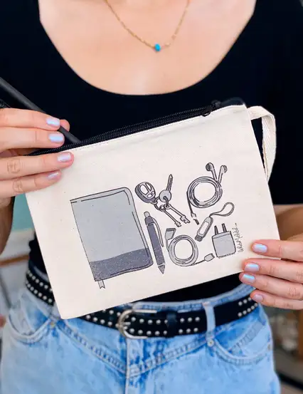 Çantamda Ne Var Hediye Clutch Kalemlik