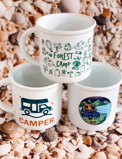 Camper Hediye Kupa Fincan