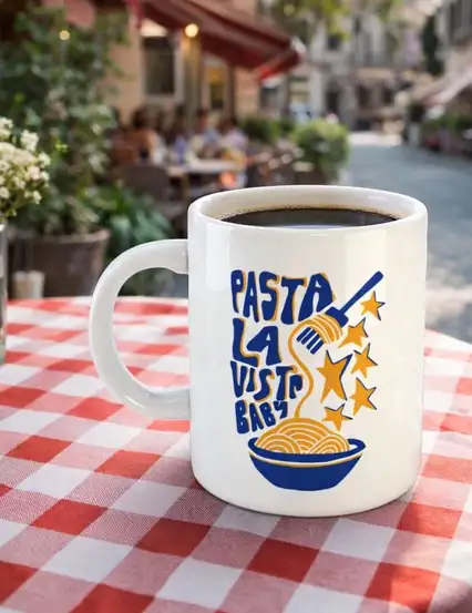 Pasta La Vista Baby Hediye Kupa Bardak