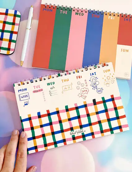 Haftalık Planlayıcı Defter - Rengarenk Hafta