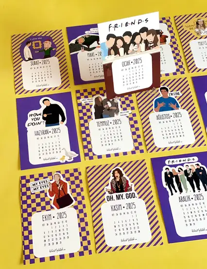 2025 Friends Dizi Takvimi