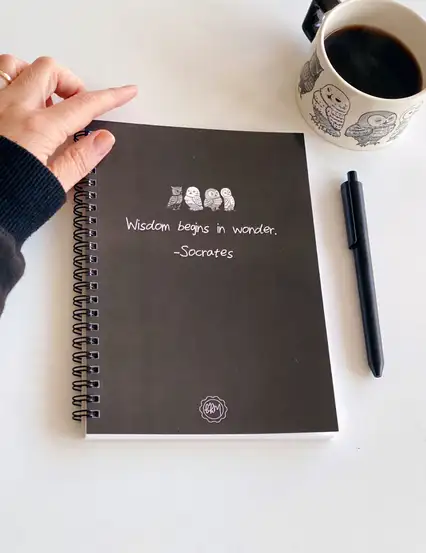 Bilge Baykuş Spiralli Defter