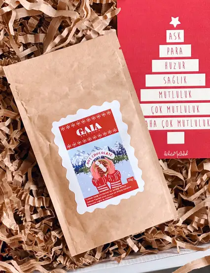 Gaia Anatolia Karlı Gün Sıcak Çikolata Hot Chocolate