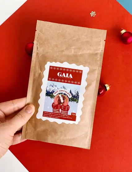 Gaia Anatolia Karlı Gün Sıcak Çikolata Hot Chocolate