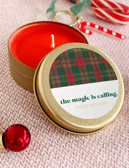The Magic Is Calling Yılbaşı Hediyelik Mum