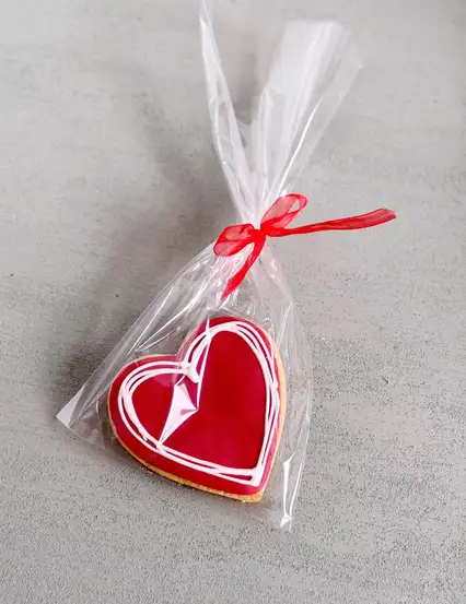 Hediyelik Kalpli Kurabiye