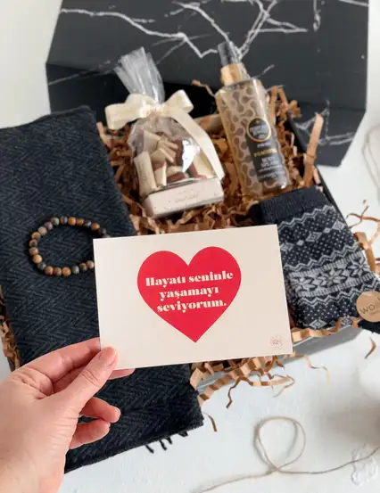 Erkek Sevgili Hediyeleri Kutusu