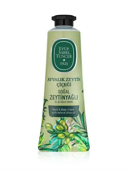 Ayvalık Zeytin Çiçeği Doğal Zeytinyağlı El ve Vücut Kremi 50 ml Eyüp Sabri Tuncer