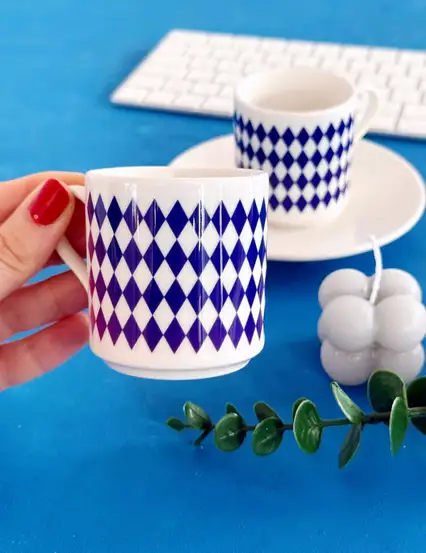 Blue Plus Kahve Fincanı