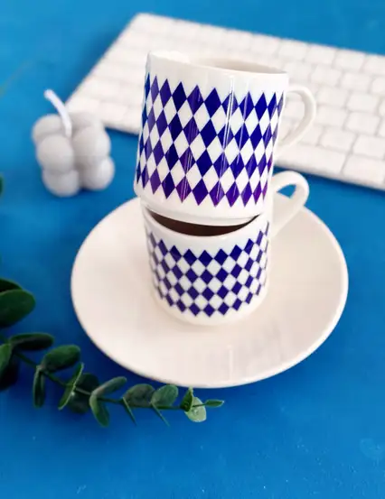 Blue Plus Kahve Fincanı