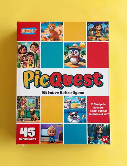 Funcy Pisquest Dikkat Ve Hafıza Oyunu