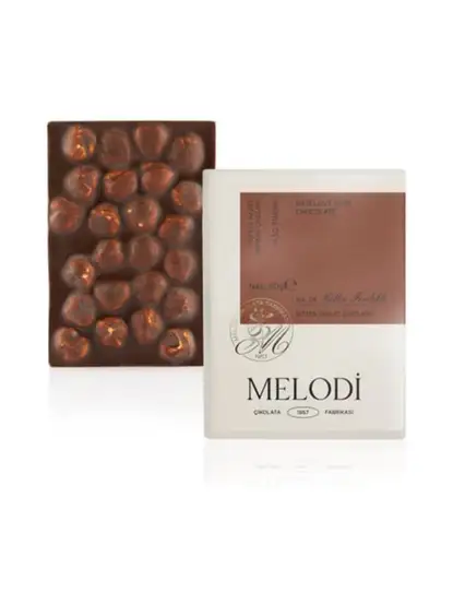 Melodi Bitter Fındıklı Beyoğlu Tablet Çikolatası 60g