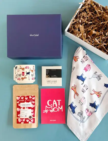 Kedi Annesine Hediyeler Kutusu