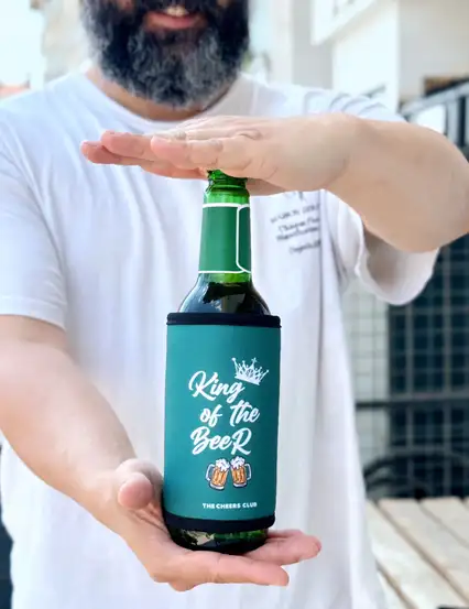 King Of The Beer Soğuk İçecek Kılıfı Yalıtımlı Sleeve