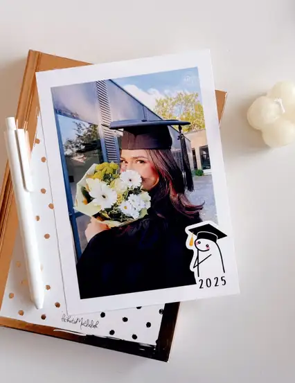 2025 Mezuniyeti Kişiye Özel Hediye Fotoğraf Baskı 13x18 cm