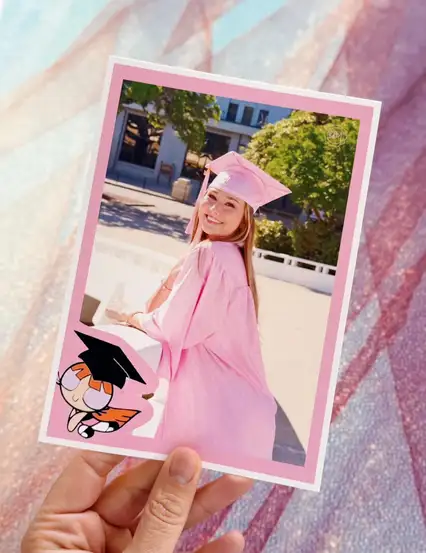 Mezun Blossom Kişiye Özel Hediye Fotoğraf Baskı 13x18 cm