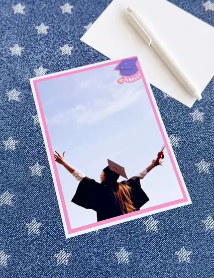 Finally Kişiye Özel Mezuna Hediye Fotoğraf Baskısı 13x18 cm