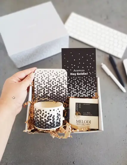 Minimalist Tasarım Welcome Kit Hediyesi