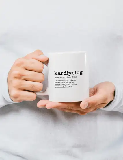 Kardiyolog Doktor Hediyesi Kupa Bardak