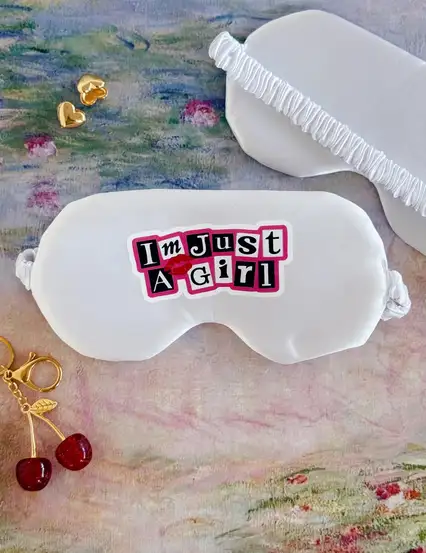 Just A Girl Saten Uyku Bandı