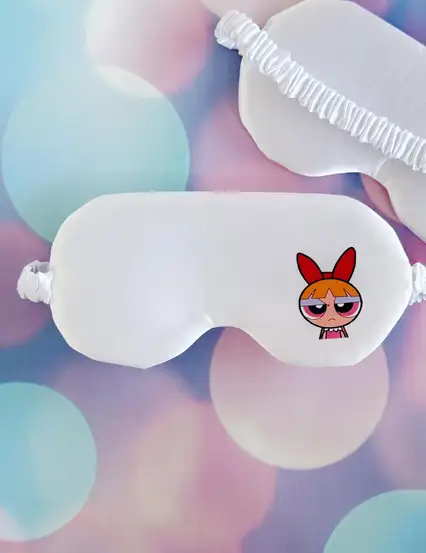Powerpuff Girls Blossom Saten Uyku Bandı