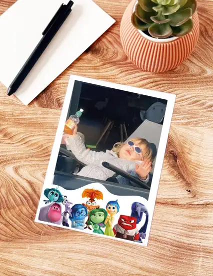 Inside Out Kişiye Özel Hediye Fotoğraf Baskısı 13x18 cm