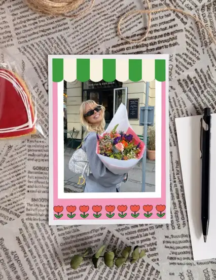 Laleli Kişiye Özel Hediye Fotoğraf Baskısı 13x18 cm