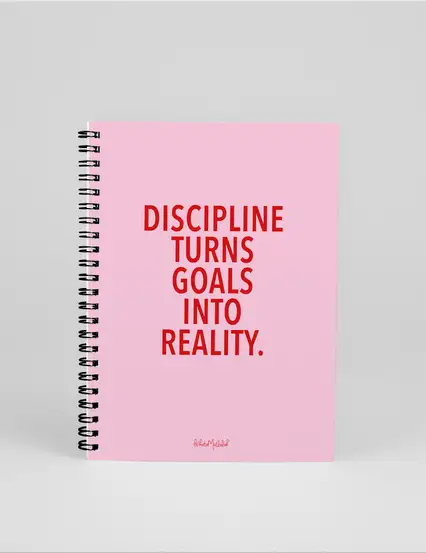 N263 Discipline A5 Spiralli Defter