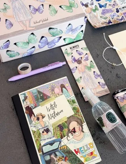 Daily Spark Kelebekli Hediye Kutusu Seti