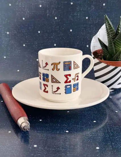 Matematik Türk Kahvesi Fincanı