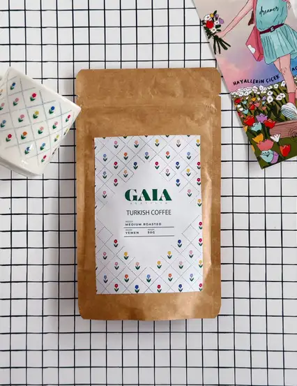 Gaia Anatolia Flower Türk Kahvesi 50 gr.