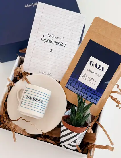 En İyi Öğretmene Hediye Kutusu