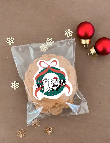 Zencefilli Tarçınlı Kağıt Kurabiye - Yılbaşı Hediyesi Kediler