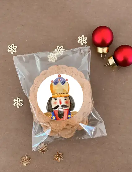 Zencefilli Tarçınlı Kağıt Kurabiye - Yılbaşı Hediyesi Kurşun Asker