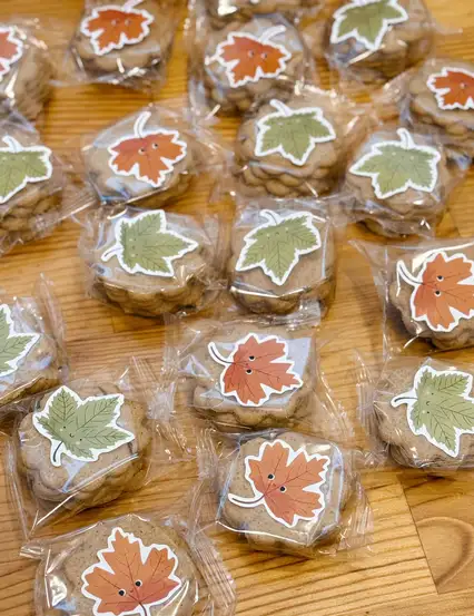 Yaprak Zencefilli Tarçınlı Kağıt Kurabiye 5'li