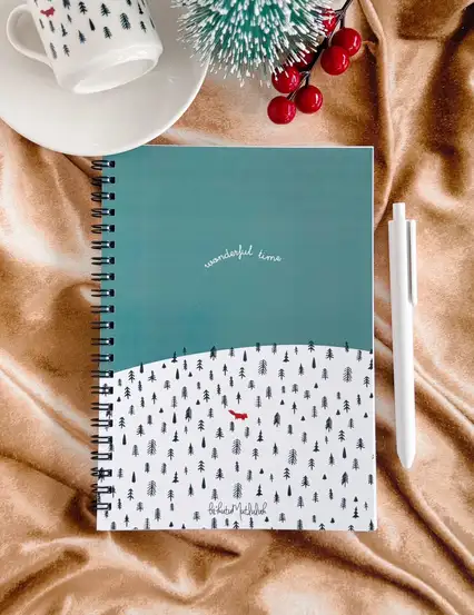 N268 Tilki A5 Spiralli Defter