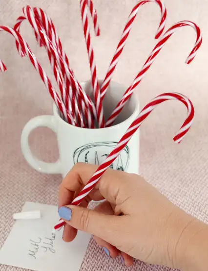 Baston Şeker Yılbaşı Kalemi