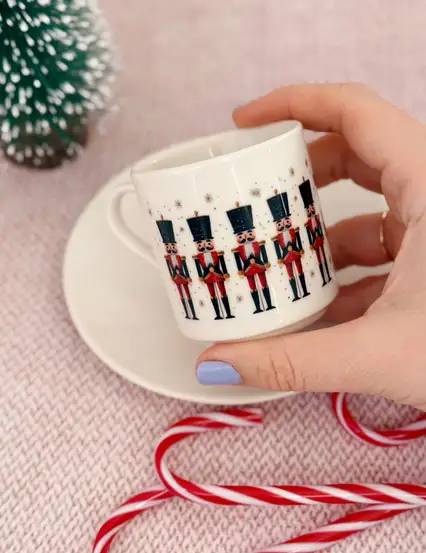 Kurşun Asker Türk Kahvesi Fincanı